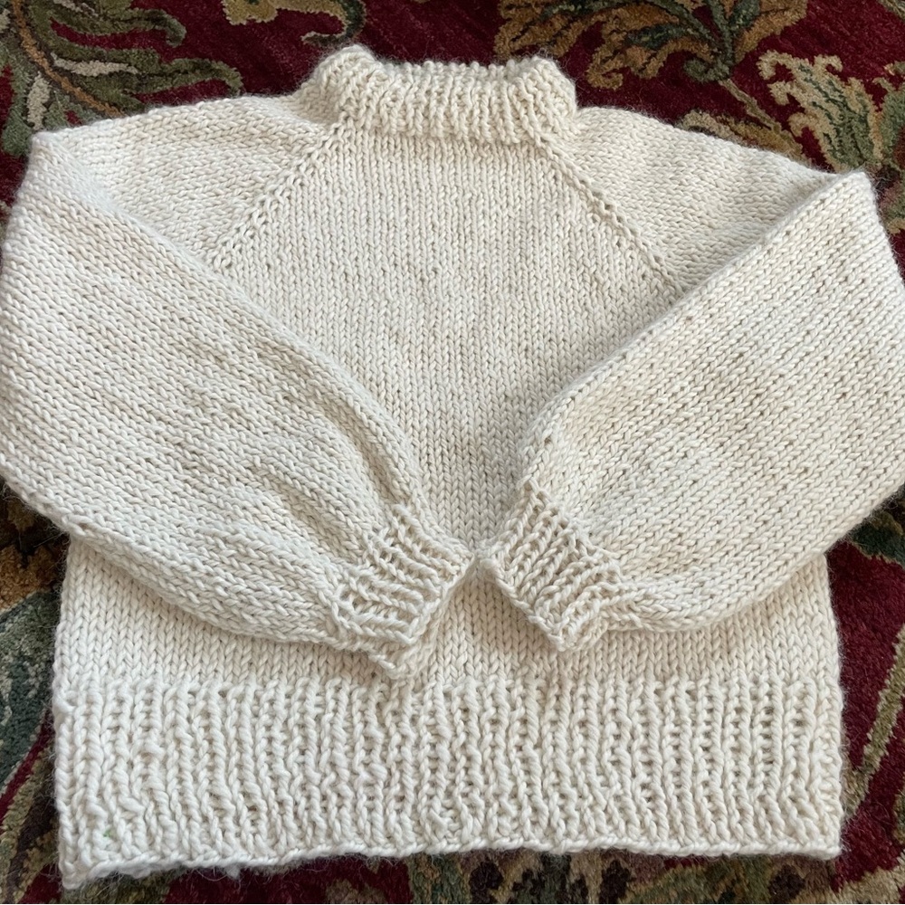 Chunky Hand Knit Women's Sweater